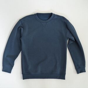 Lululemon Perfectly Oversized Crew *Sandwash Size 8 Iron Blue Softstreme